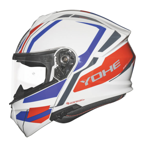  YOHE 935 SV G50A GLOSSY WHITE RED BLUE + ΔΩΡΟ BLUETOOTH
