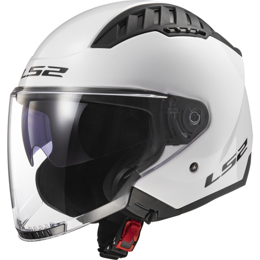 LS2 COPTER II OF600 GLOSS WHITE