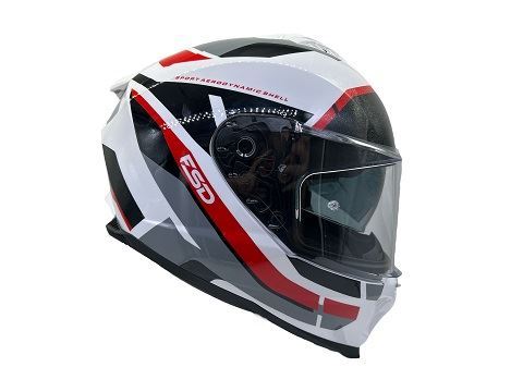 FSD 865 gloss white grey red
