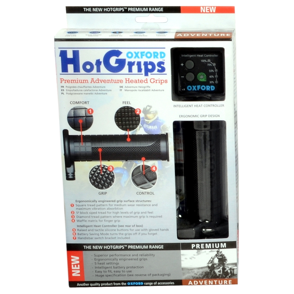ΧΕΙΡΟΛΑΒΕΣ ΘΕΡΜΑΙΝΟΜΕΝΕΣ OXFORD  Hotgrips Premium Adventure with v8 switch OF690 
