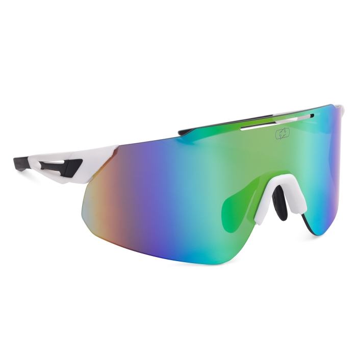 ΓΥΑΛΙΑ ΗΛΙΟΥ OXFORD Corsa White Frame Rainbow Lens Sunglasses SU007 