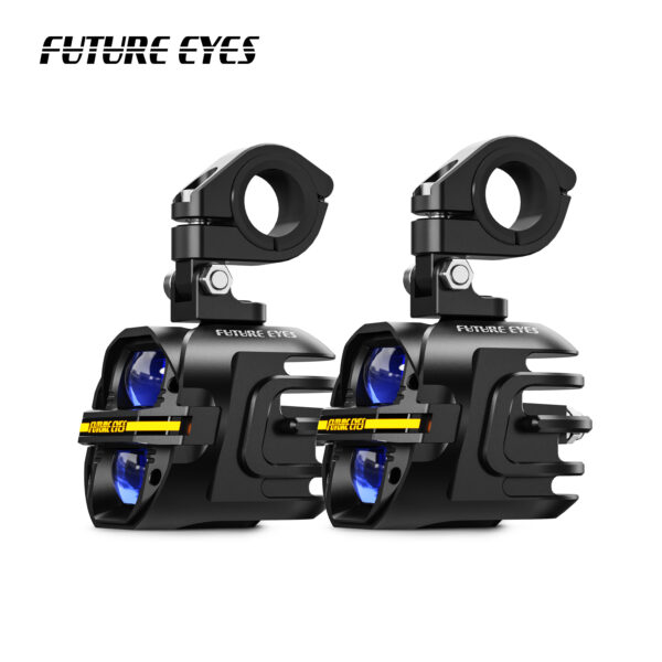 ΠΡΟΒΟΛΑΚΙΑ ΜΗΧΑΝΗΣ LED ΥΨΗΛΗΣ ΙΣΧΥΟΣ FUTURE EYES X80 ΛΕΥΚΟ-ΛΕΥΚΟ