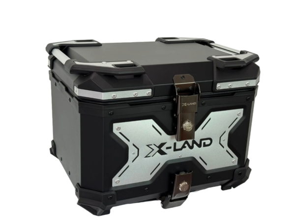 X-LAND ΜΠΑΓΚΑΖΙΕΡΑ ΜΟΤΟΣΥΚΛΕΤΑΣ ΑΛΟΥΜΙΝΙΟΥ Υ55 ΜΑΥΡΗ 55 LT.