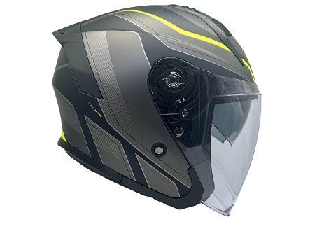 FSD 620 MATT BLACK GREY YELLOW
