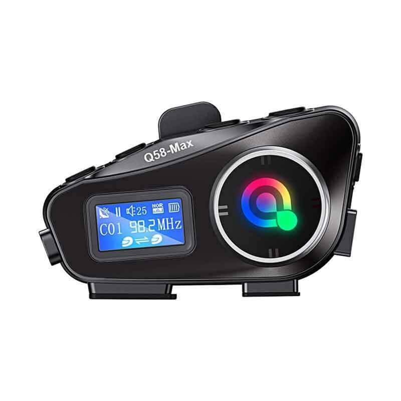Ενδοεπικοινωνία Κράνους Μοτοσυκλέτας Q58 MAX BLUETOOTH 5.3 -SOFT MIC-